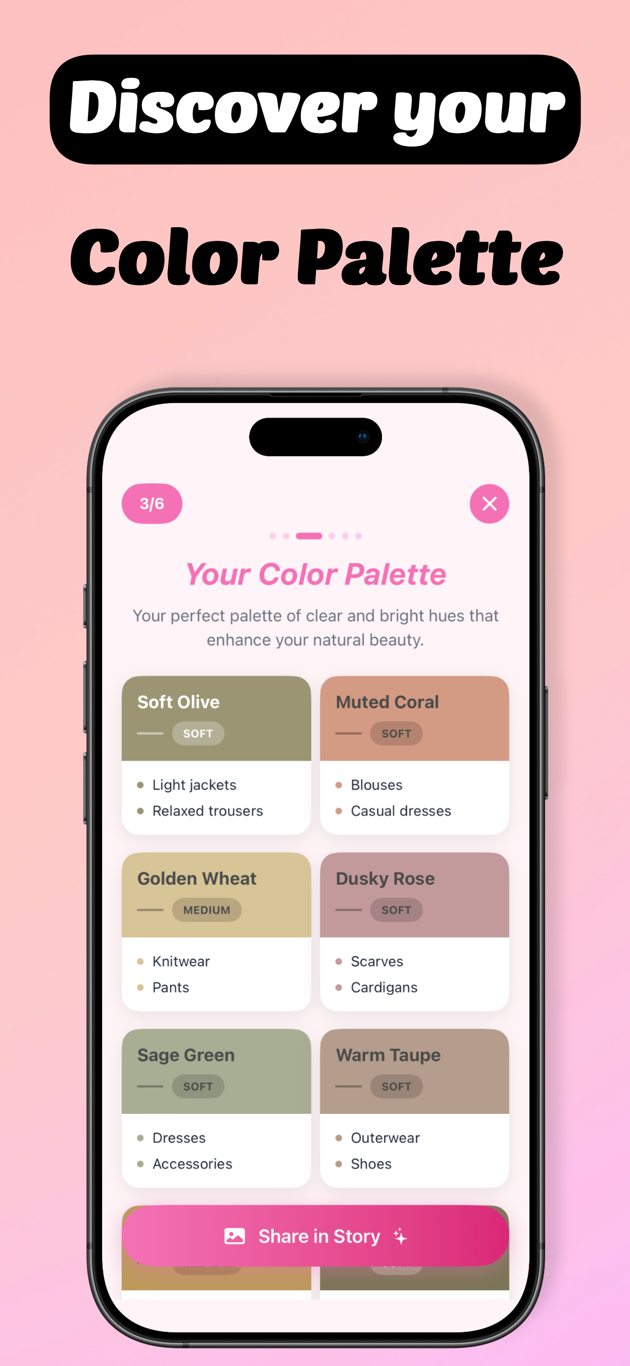 GlowUp Transformation View